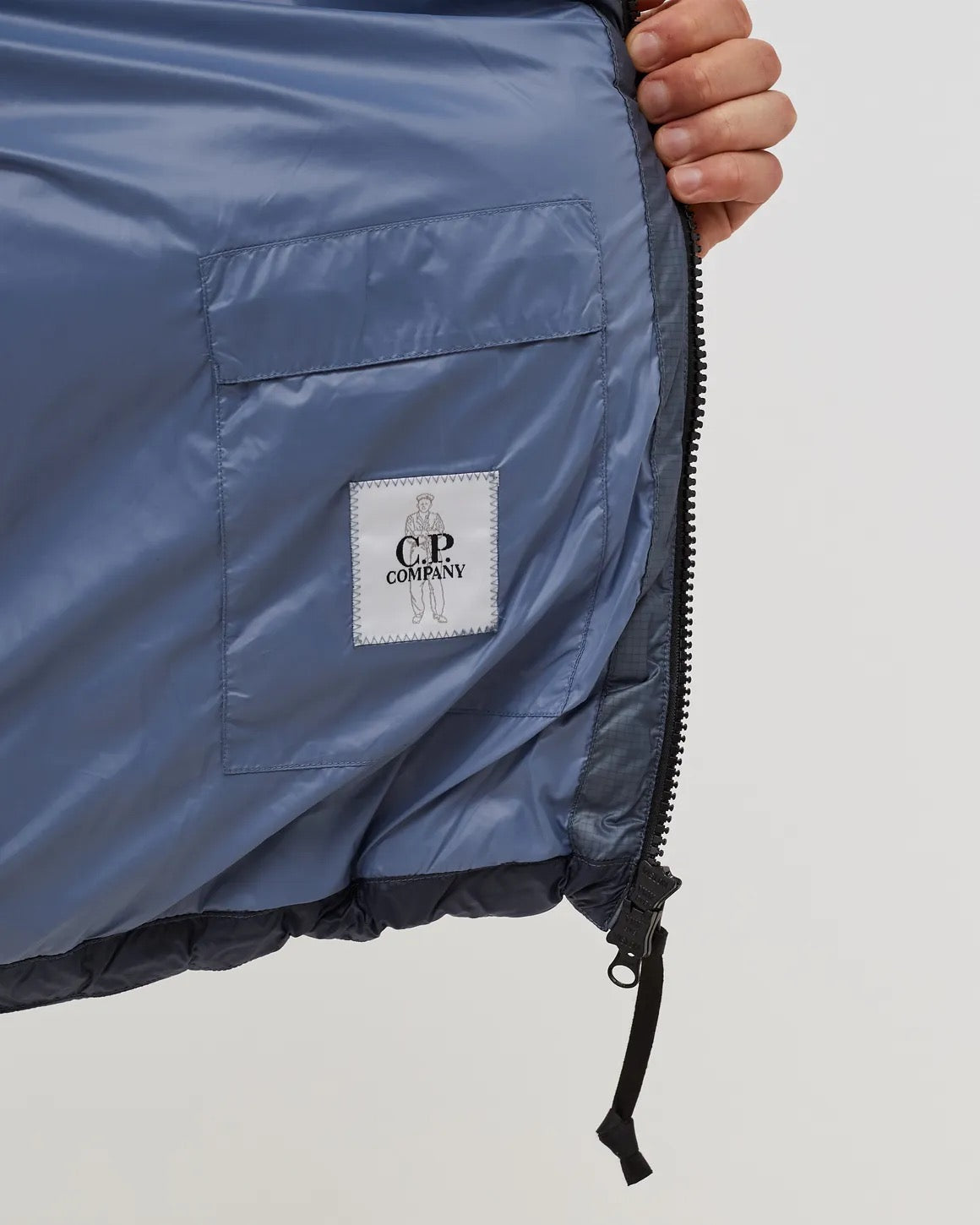 "CP" Puffer Blue