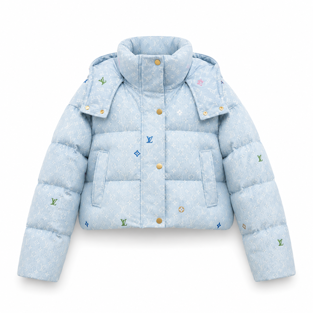 MONOGRAM DENIM COAT