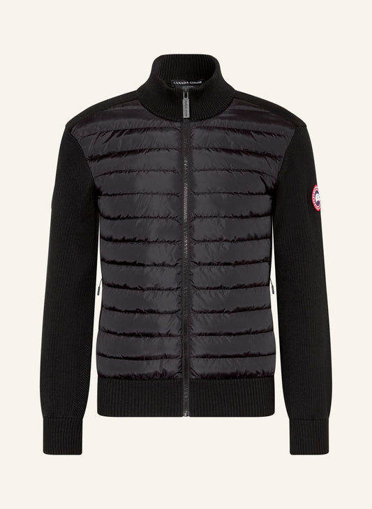 CANADA GOOSE Strickjacke HYBRDIGE im Materialmix