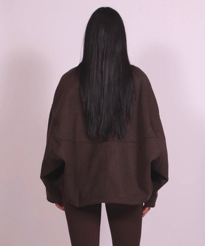 REMOVE BROWN JACKET
