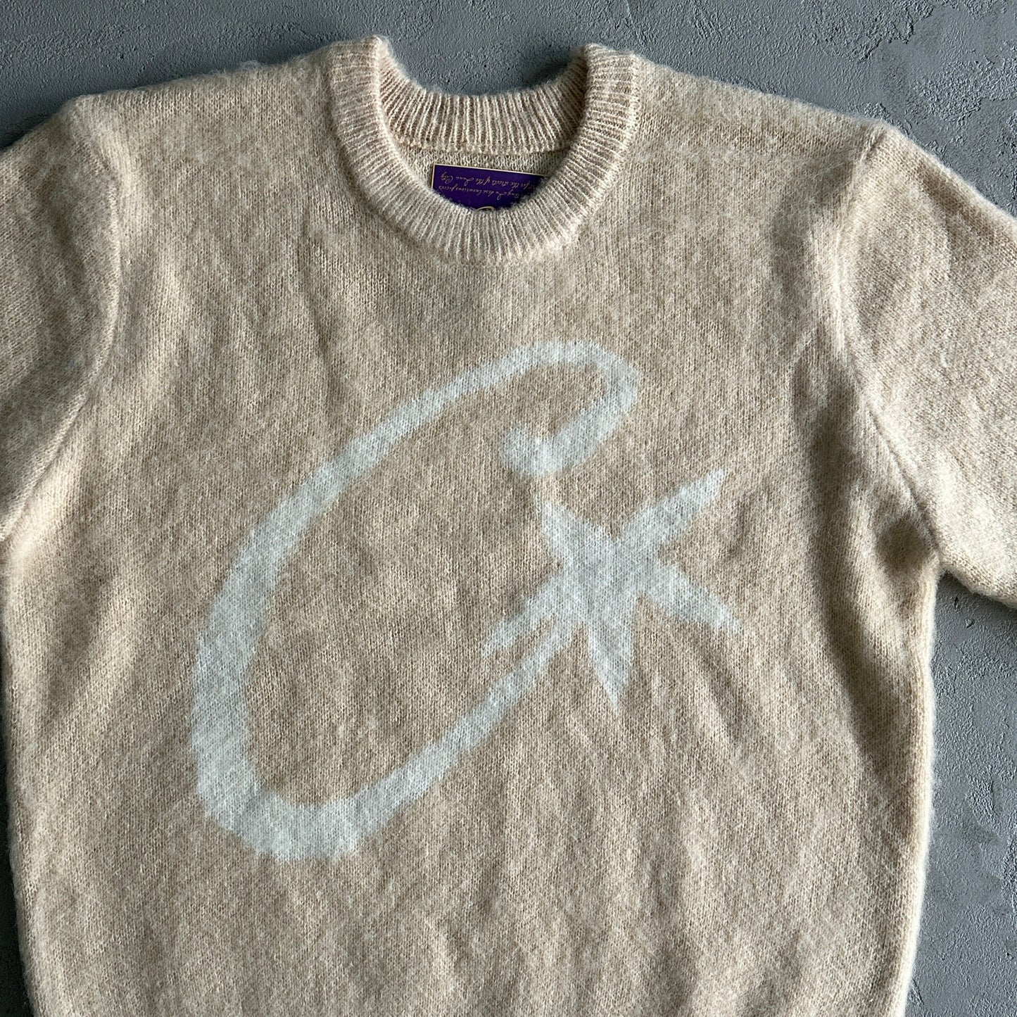 "CRTZ" Mohair Beige
