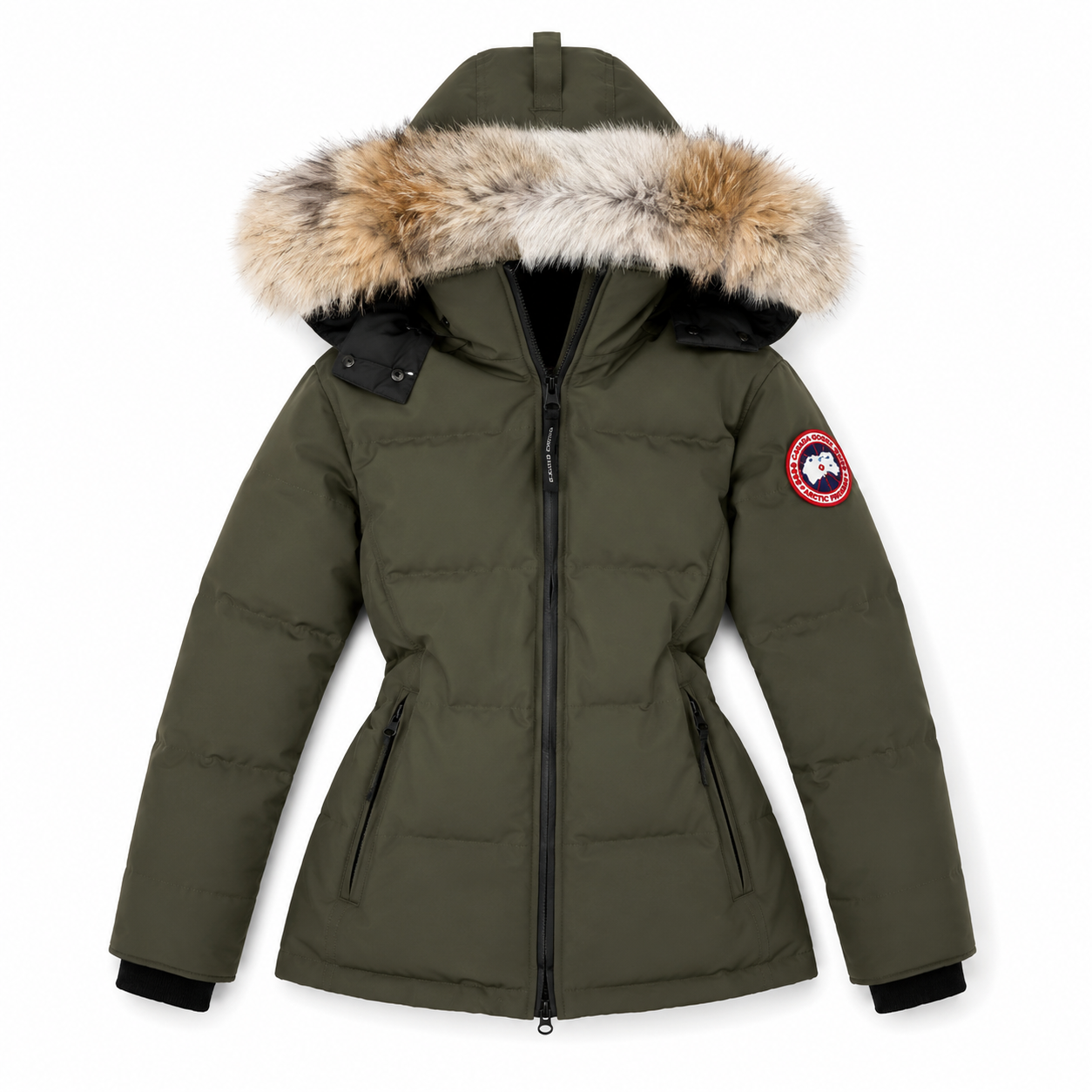 SNATCHABLE COAT OLIVE