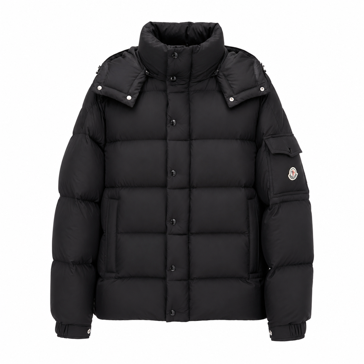 MATT BLACK WINTER COAT