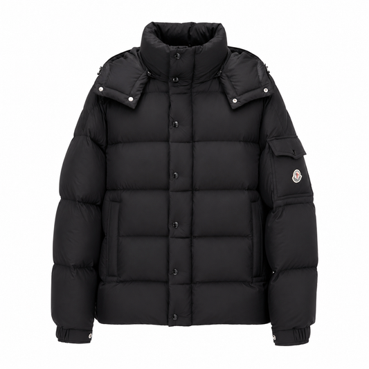 MATT BLACK WINTER COAT