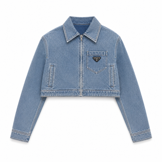 TRIANGLE DENIM JACKET