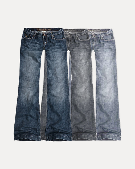 BIA Jeans mit niedriger Taille
